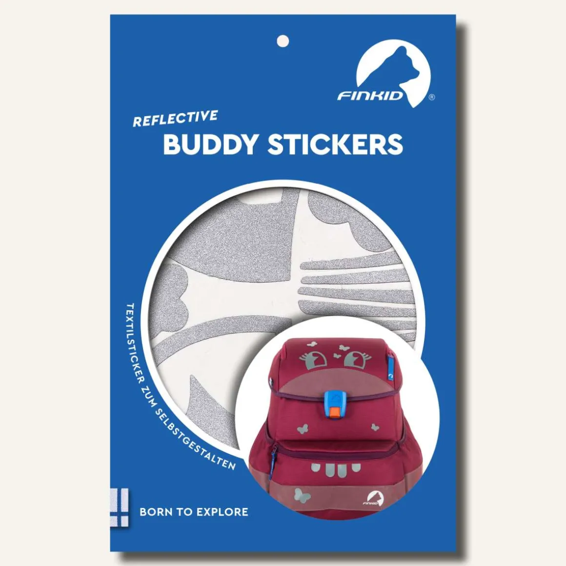 REFLECTIVE BUDDY STICKERS
